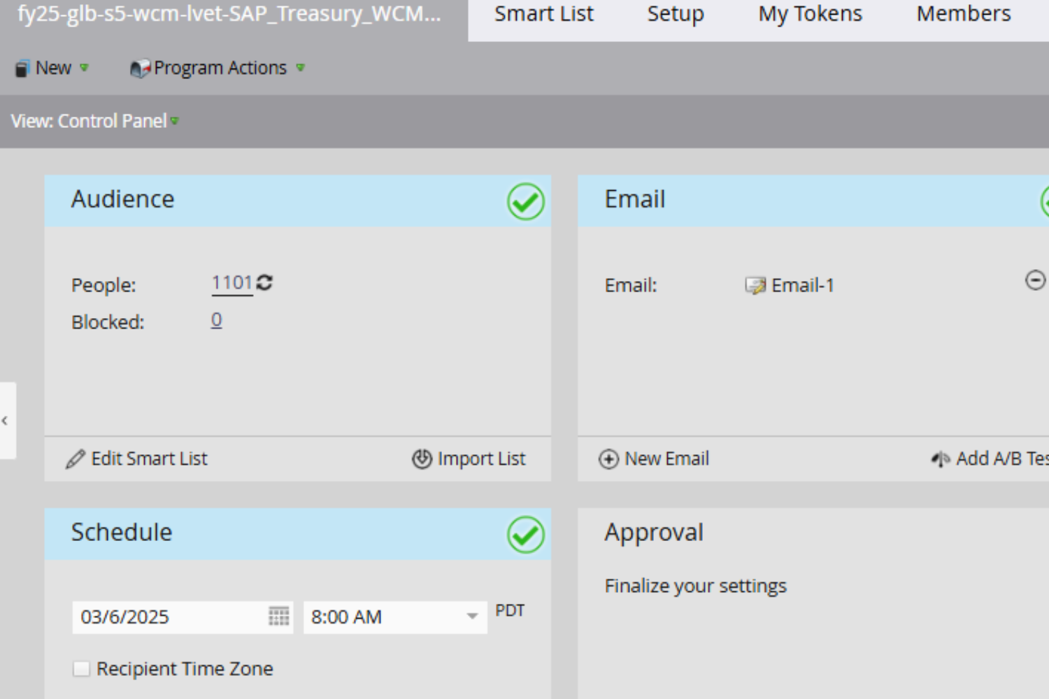 Email marketing A/B testing for subject lines