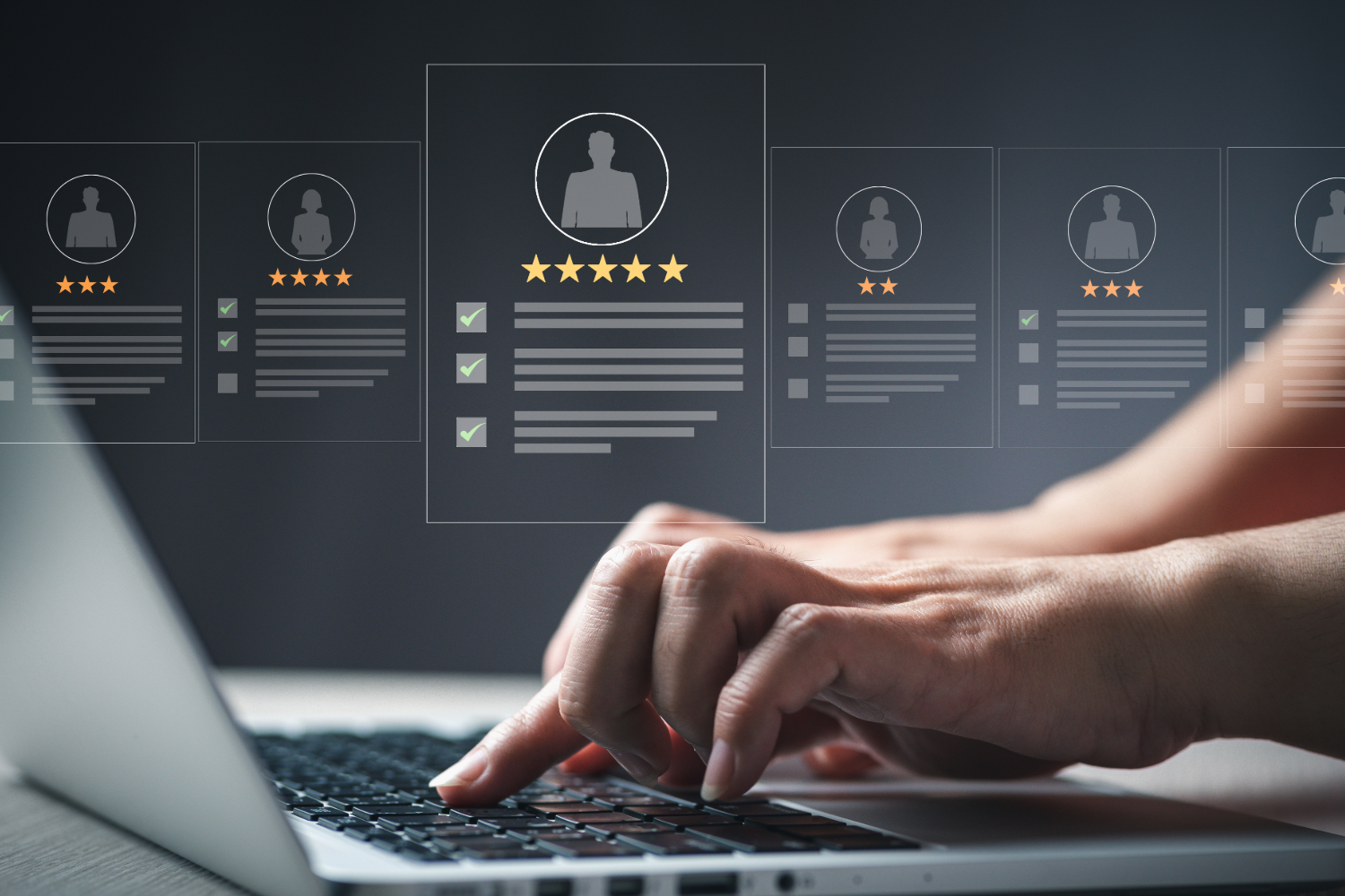 Audience breakdown by ICP tiers and industries in Marketo segmentation dashboard