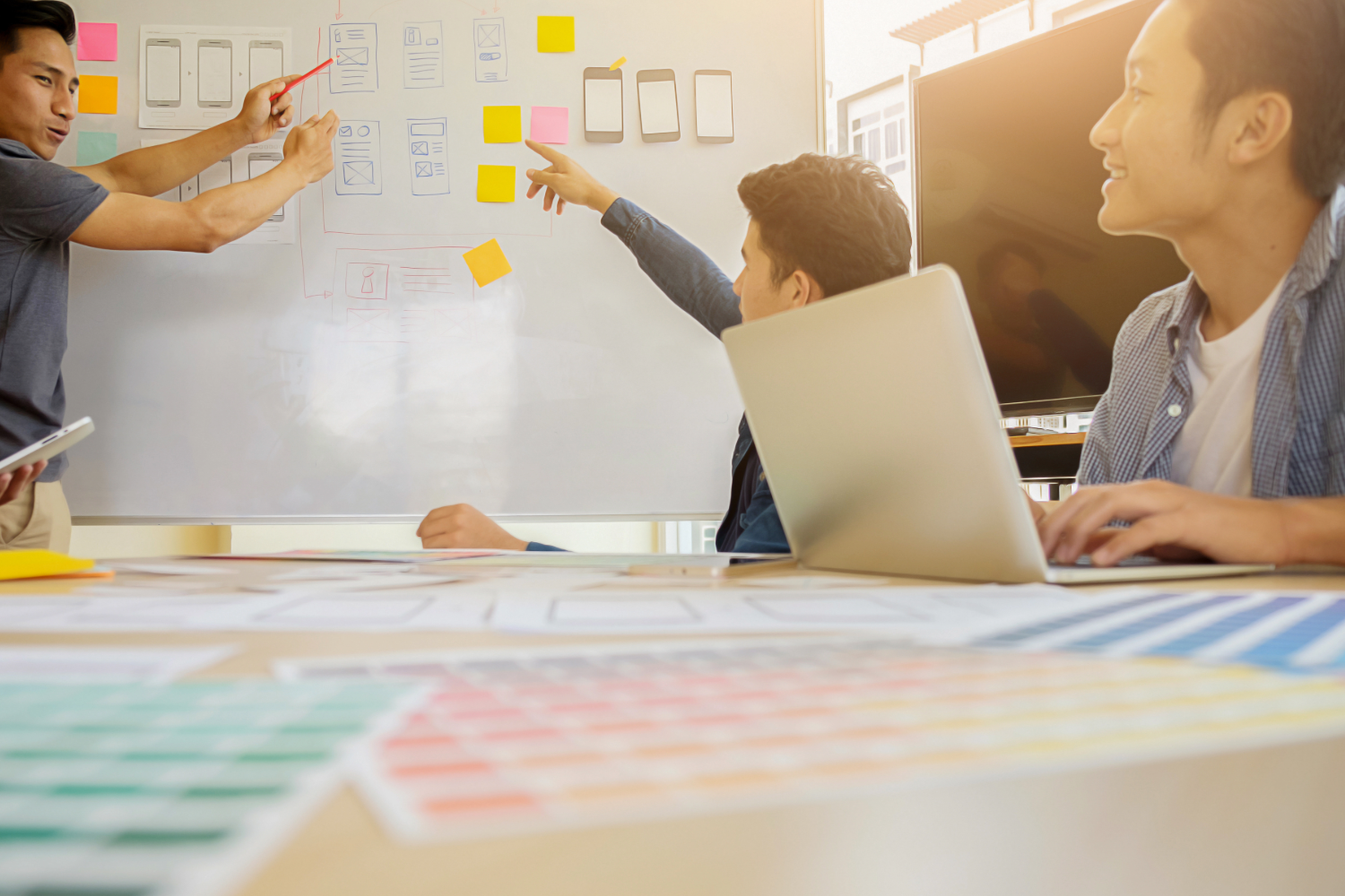 Web page banner in Marketo personalized by industry and UTM source